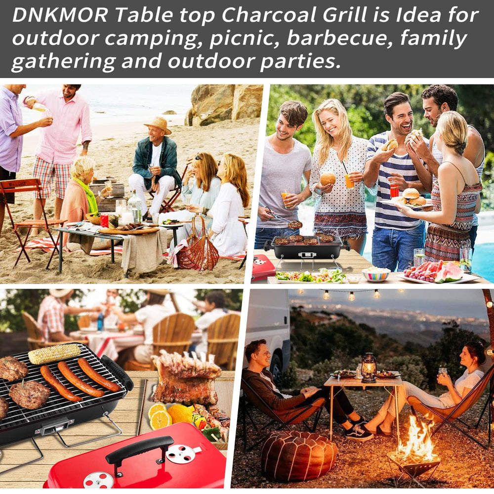 DNKMOR Portable Charcoal Grill user manual