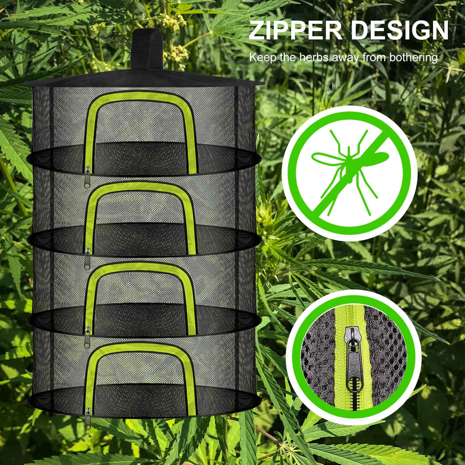 Doacpcr drying rack with pruning shears included