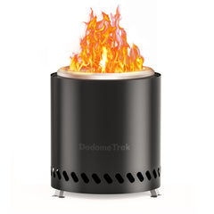 Dodometrek Mini Tabletop Fire Pit front view, Inky color