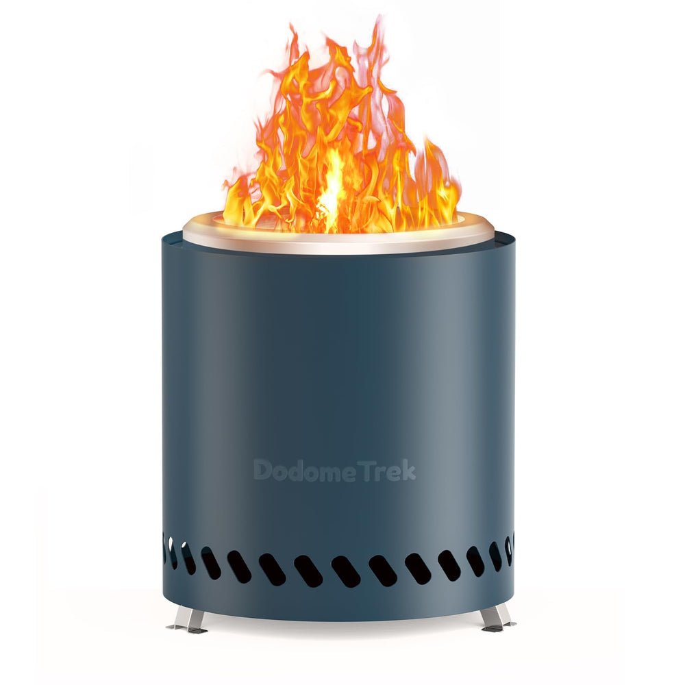Dodometrek Table Top Fire Pit Mini blue front view