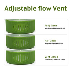 Doli Yearning Pool Chlorine Floater showing adjustable flow ring
