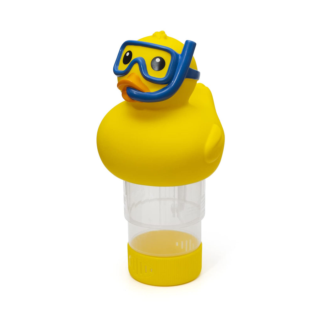 Doli Yearning Pool Chlorine Floater yellow duck front view