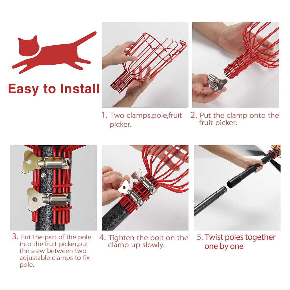 DonSail fruit picker tool packaging dimensions and details