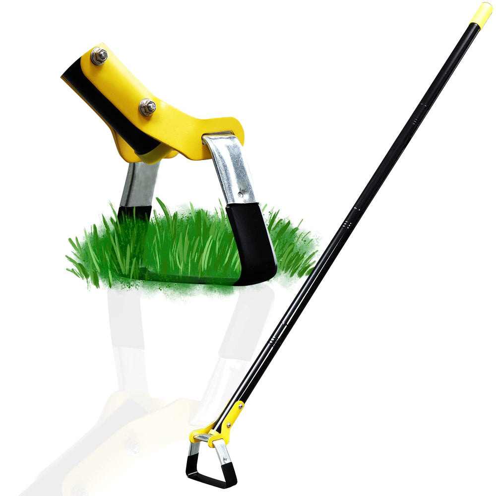 DonSail hoe garden tool with adjustable handle, black
