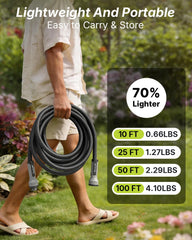 Doorich garden hose compact storage loop