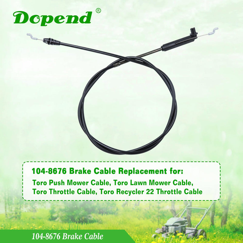 Dopend 104-8676 Brake Cable Z Bend ends