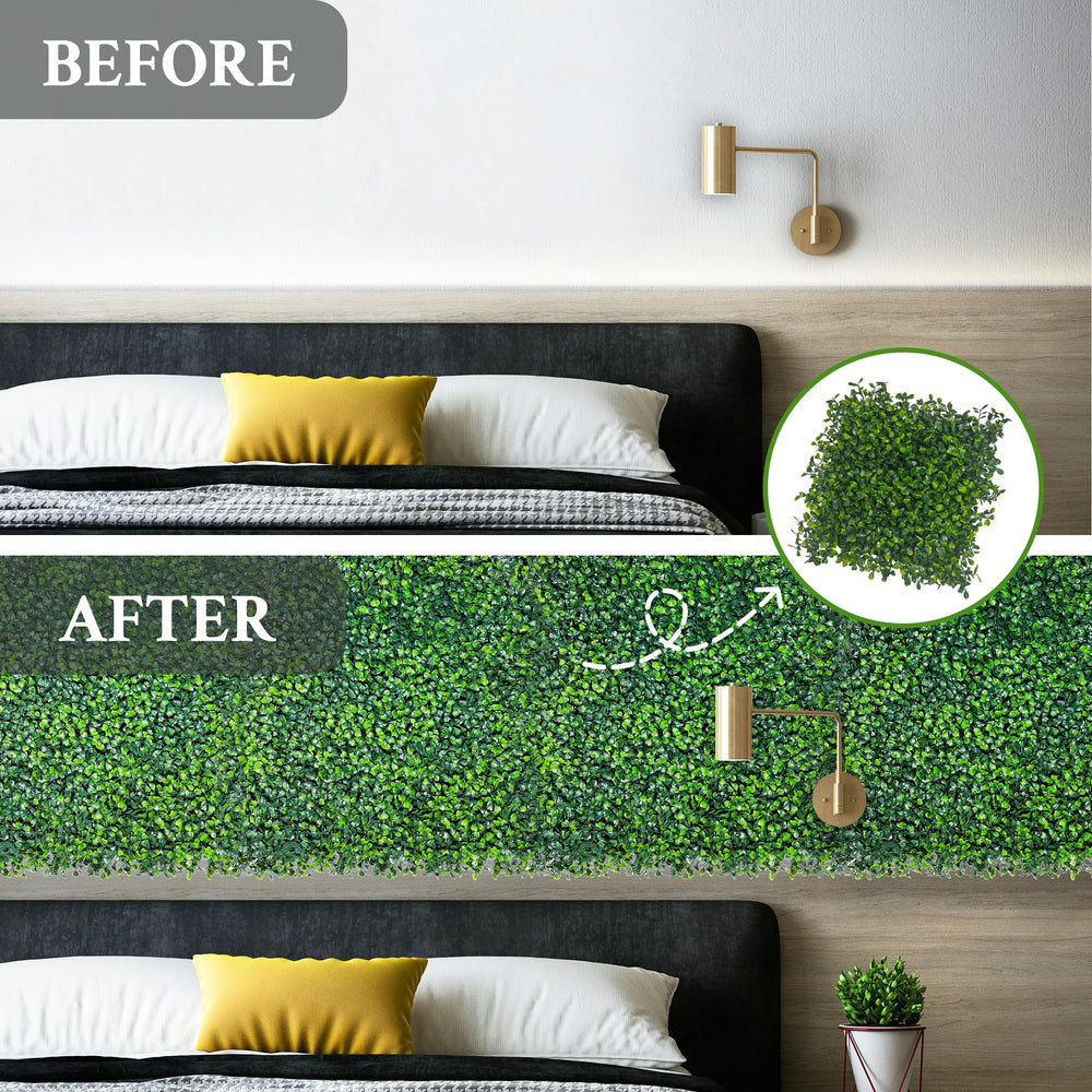DOPGIB artificial grass panel in outdoor setting