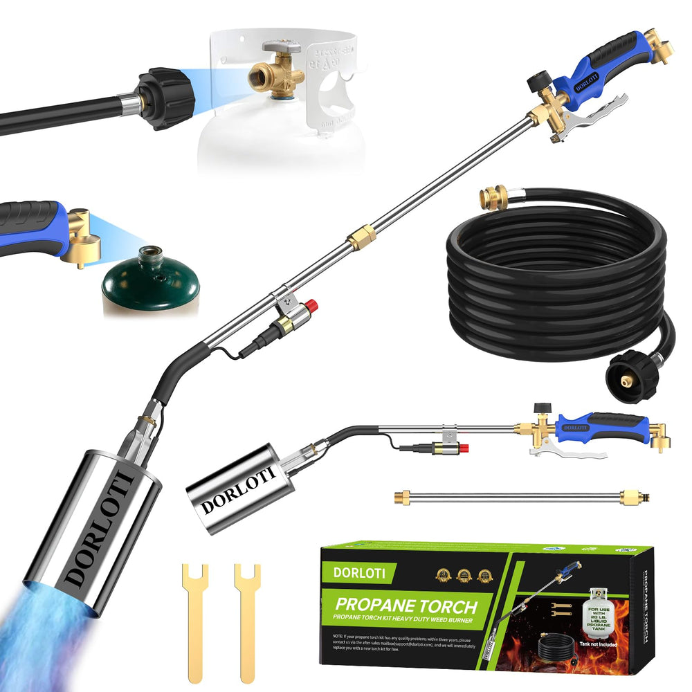 DORLOTI Propane Torch Weed Burner Kit with dual scene modes