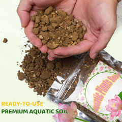 Doter Aquatic Soil 2.2LBS opened view showing texture