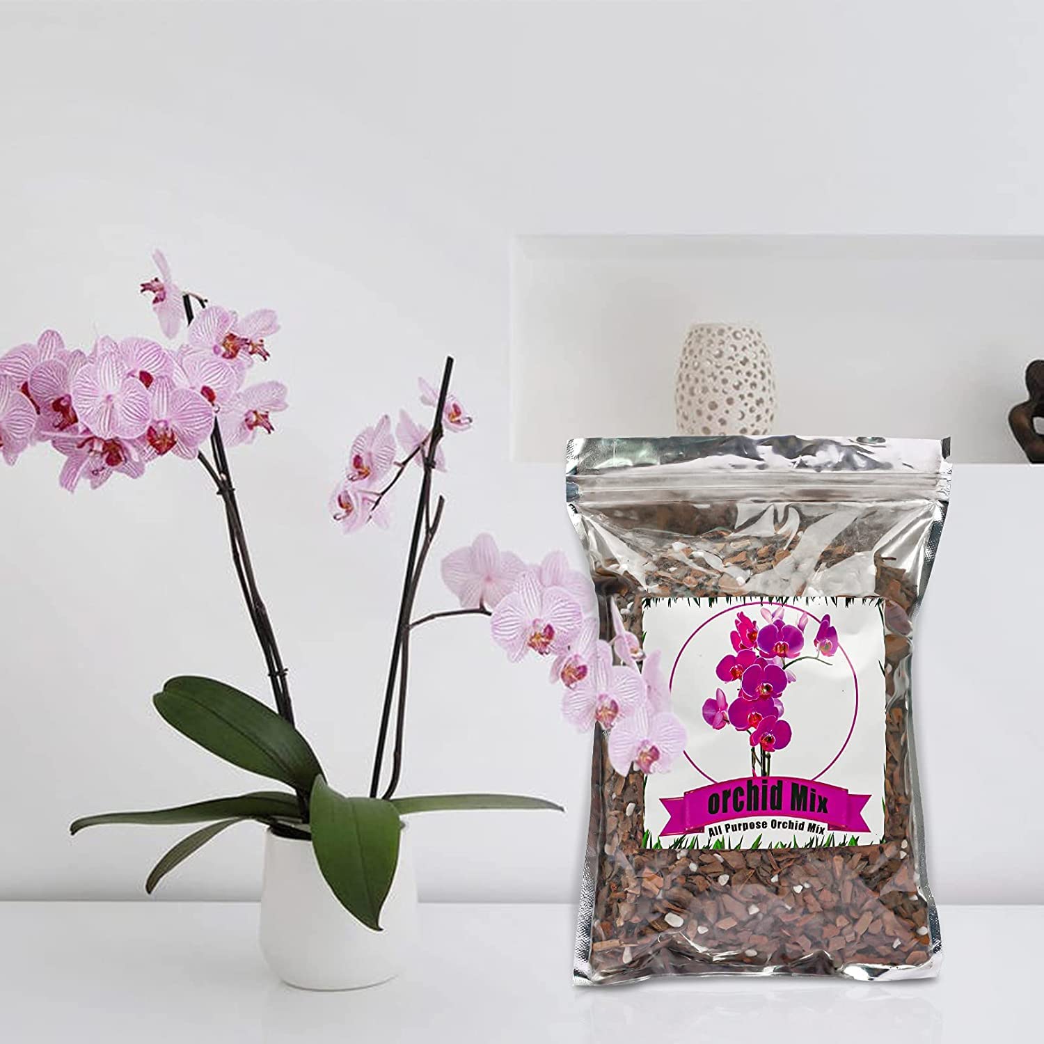 Doter Orchid Soil Potting Mix 2qt packaging