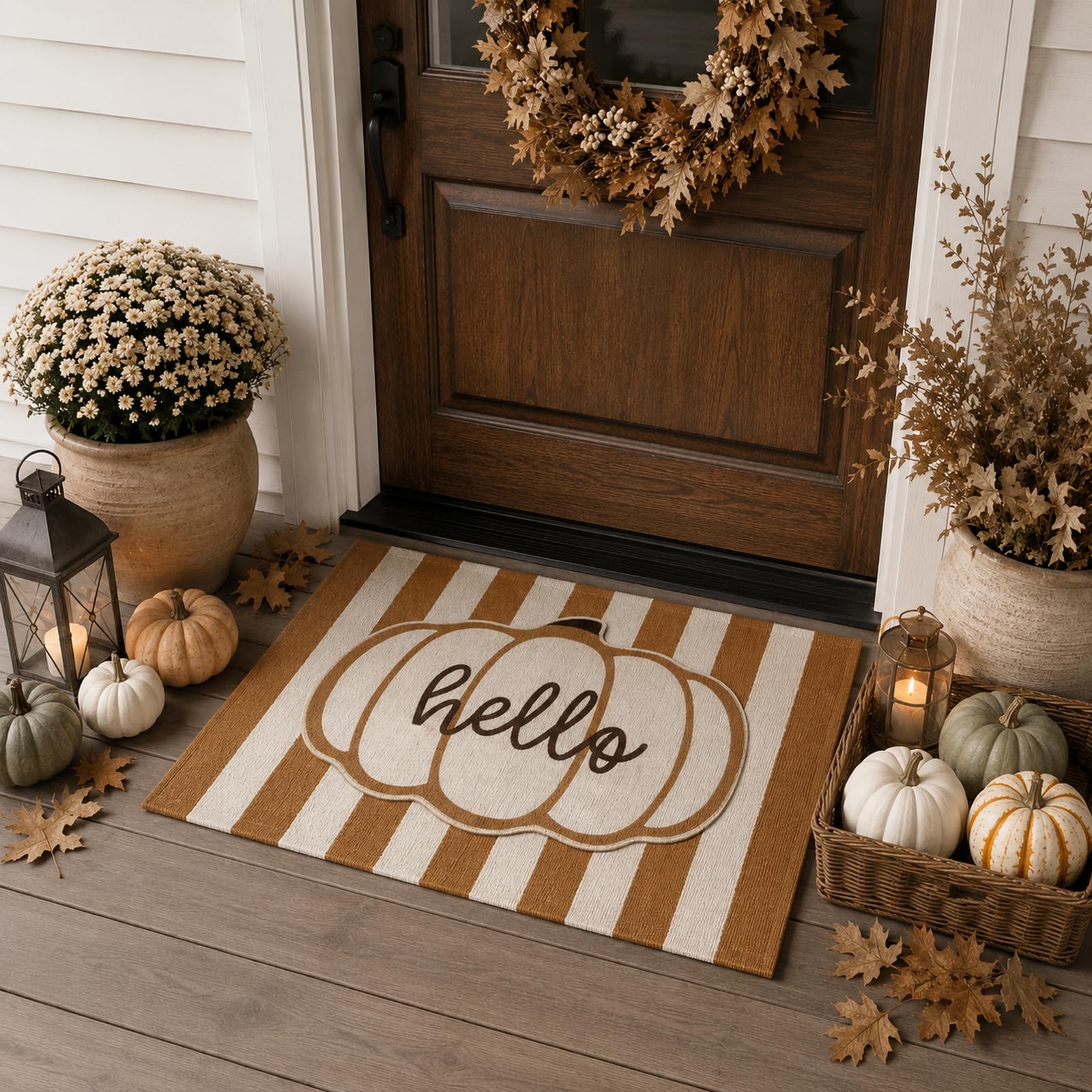Double-sided tape included with Sonwyoung doormat set