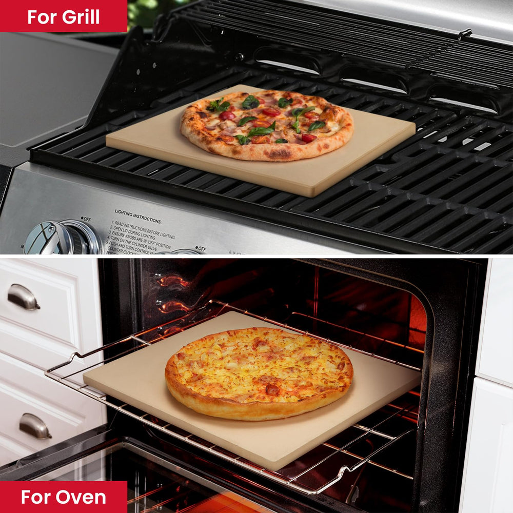 Dough scraper included with Unicook pizza stone