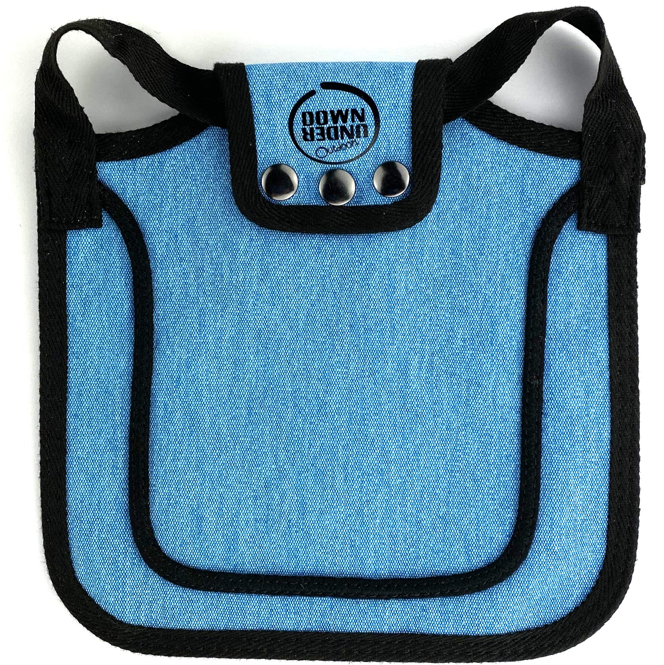 DOWN UNDER OUTDOORS Chicken Saddle back view with adjustable straps
