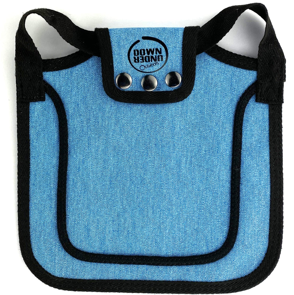 DOWN UNDER OUTDOORS Chicken Saddle back view with adjustable straps