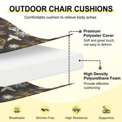 downluxe chair cushions showing high-density foam detail