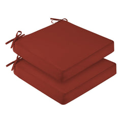 downluxe outdoor chair cushions orange front view