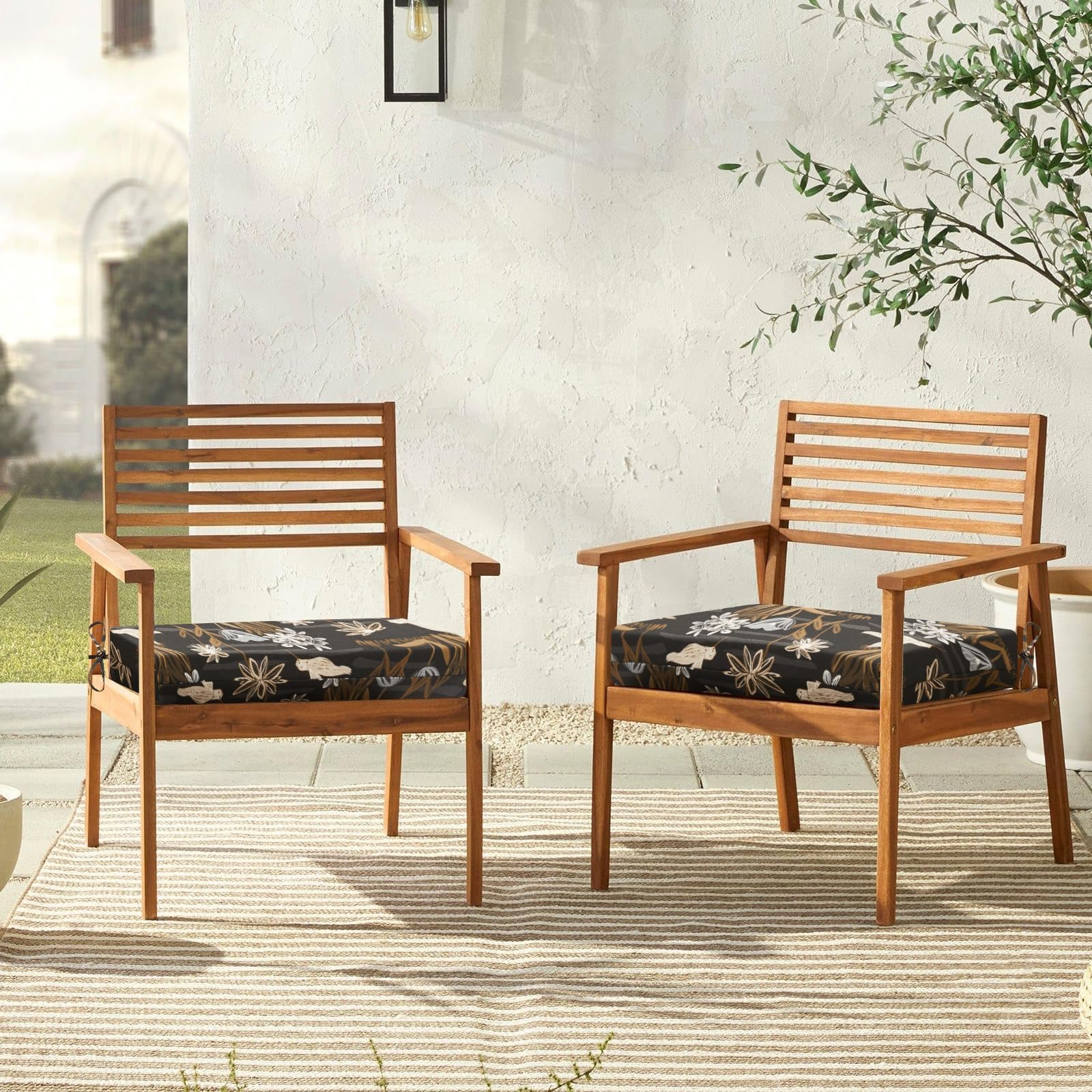 downluxe Outdoor Chair Cushions package dimensions
