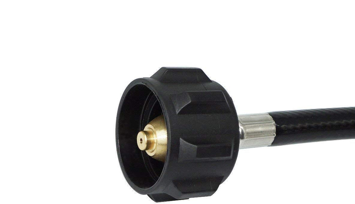 DOZYANT 4 Feet Propane Adapter Hose with portable grill