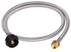 DOZYANT propane adapter hose in outdoor setting