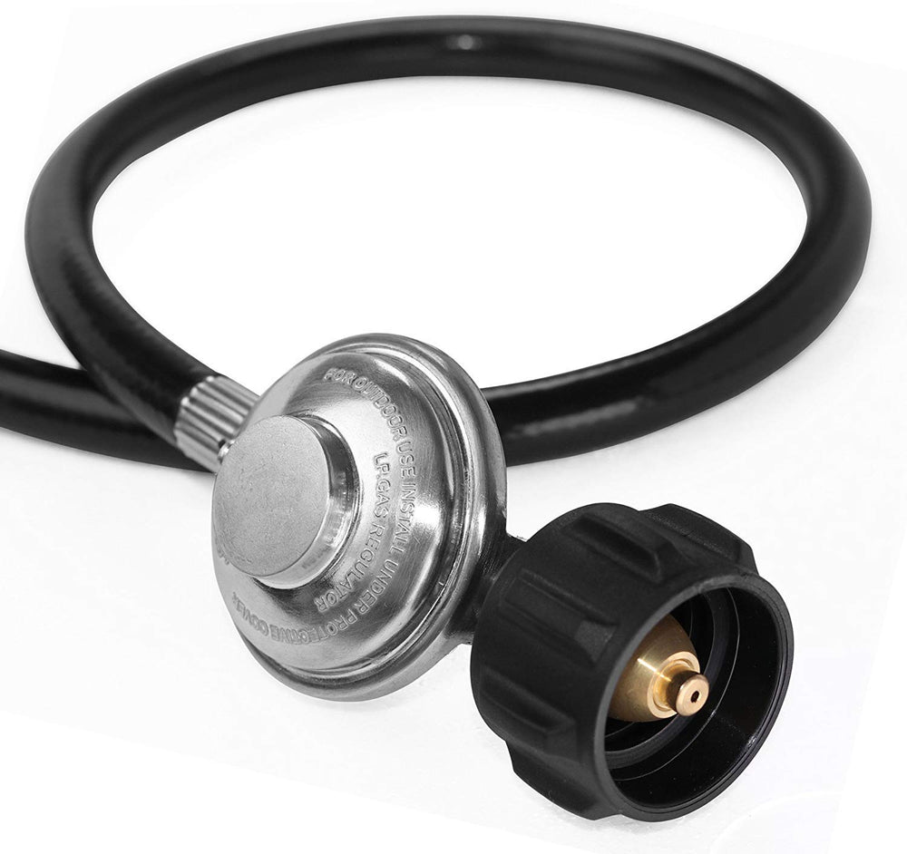 DOZYANT propane regulator and hose in packaging