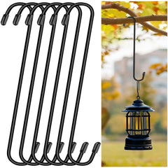 Dpyrrhic 12-inch black plant hanger front view