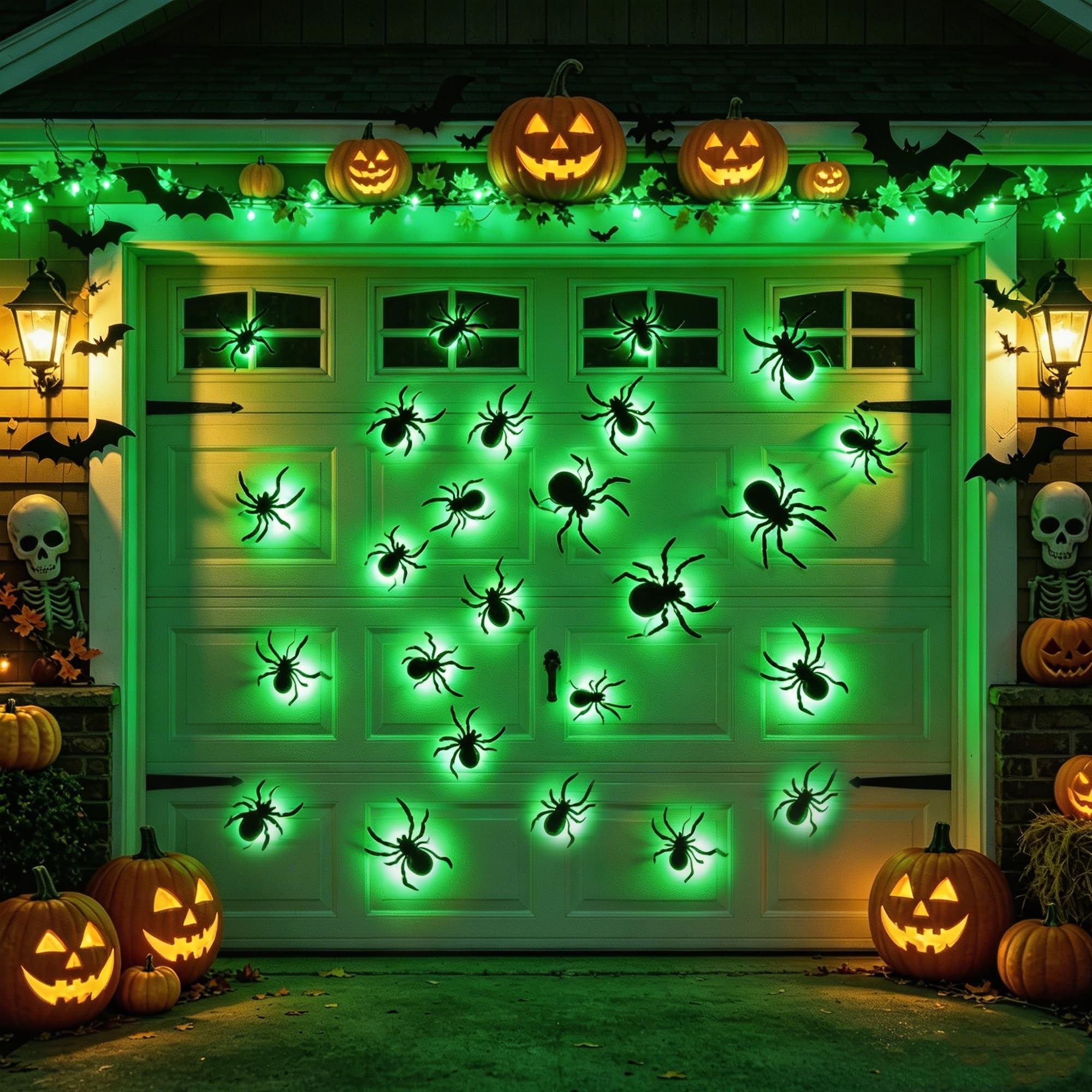 DR.DUDU light up spider with textured body detail