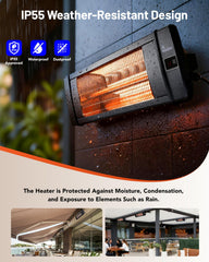 DR. INFRARED HEATER in outdoor setting
