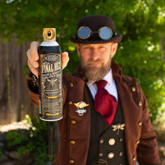 Dr. Killigan's Final Hex wasp spray with floral scent, side view