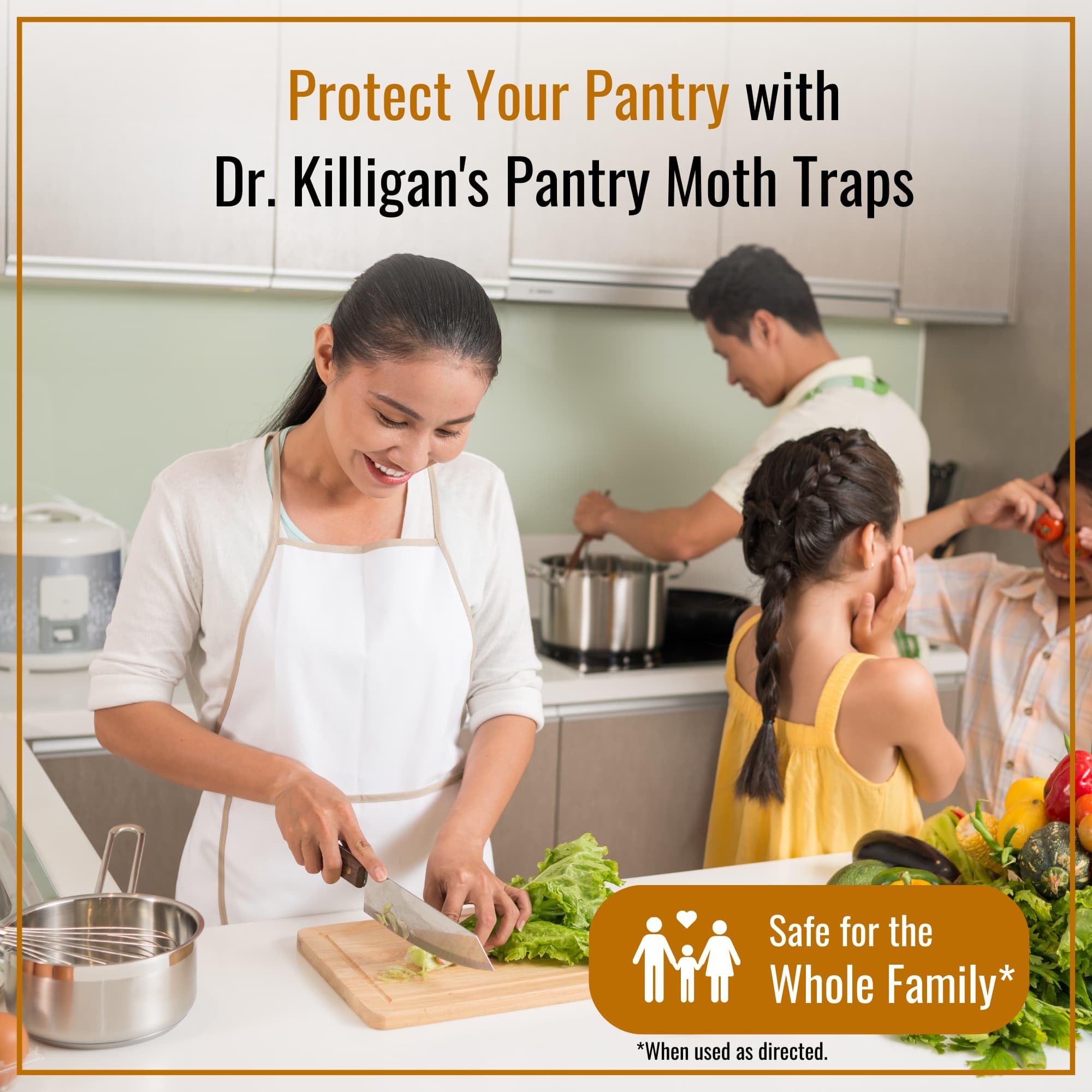 Dr. Killigan's moth trap showing its effective glue