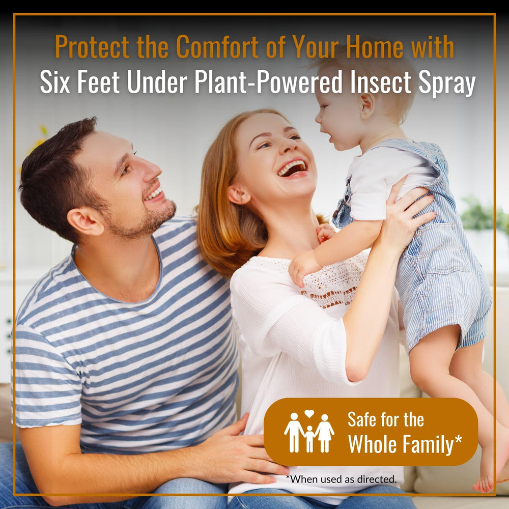 Dr. Killigan's Plant Powered Bug Spray in a garden setting