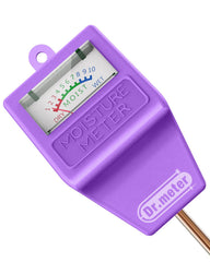 Dr.meter Soil Moisture Meter front view in purple