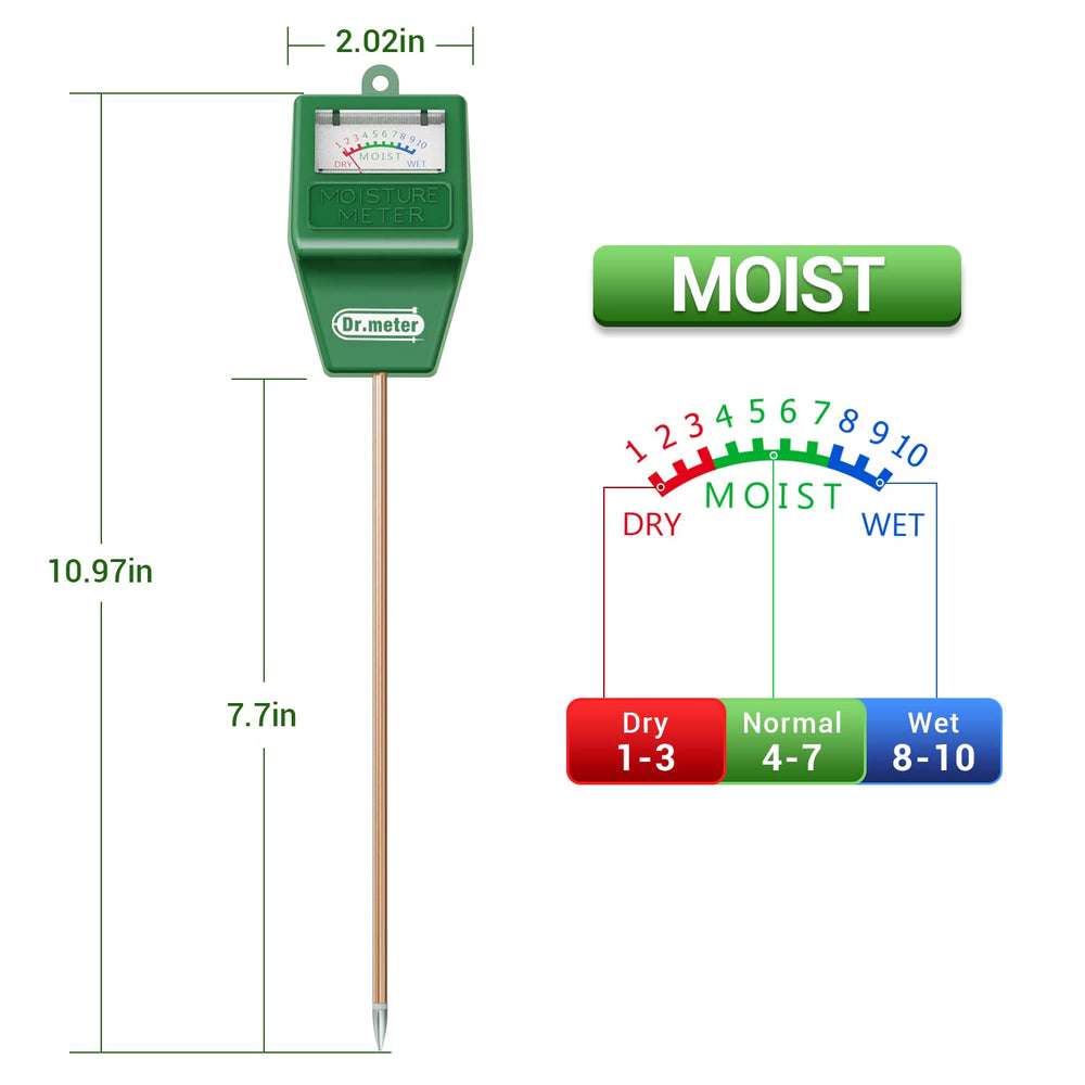 Dr.meter Soil Moisture Meter packaging