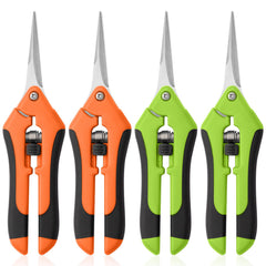 Drametic+ Garden Pruning Shears set, four colours including green and orange