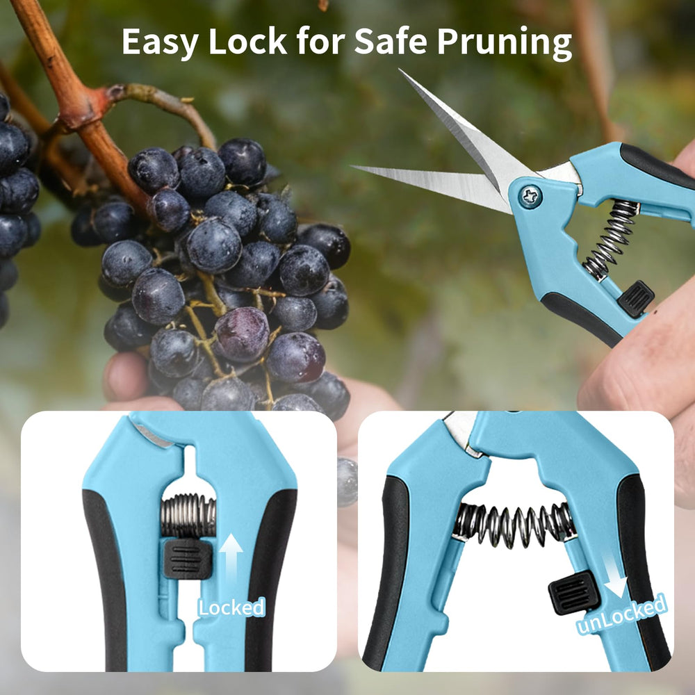 Drametic+ orange pruning shears from the pack