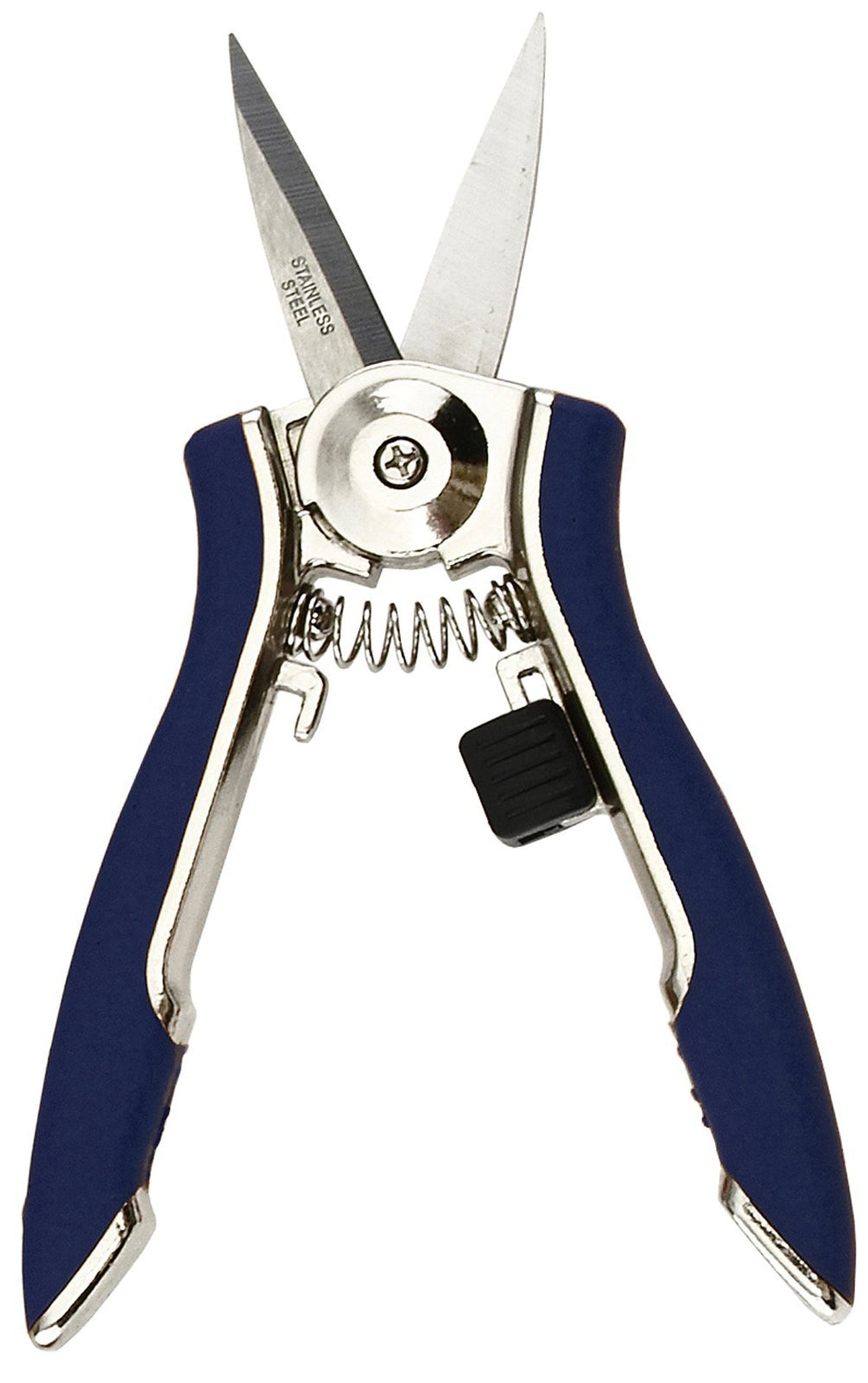 Dramm Compact Garden Pruning Shears blue model front view