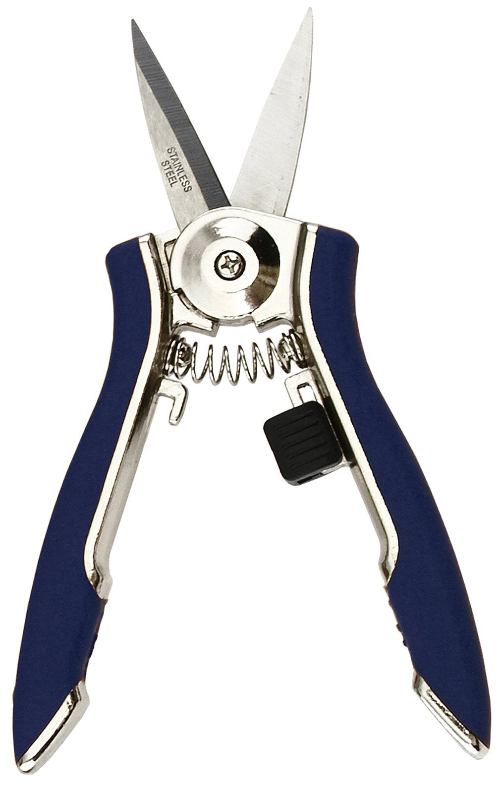 Dramm Compact Garden Pruning Shears blue model front view