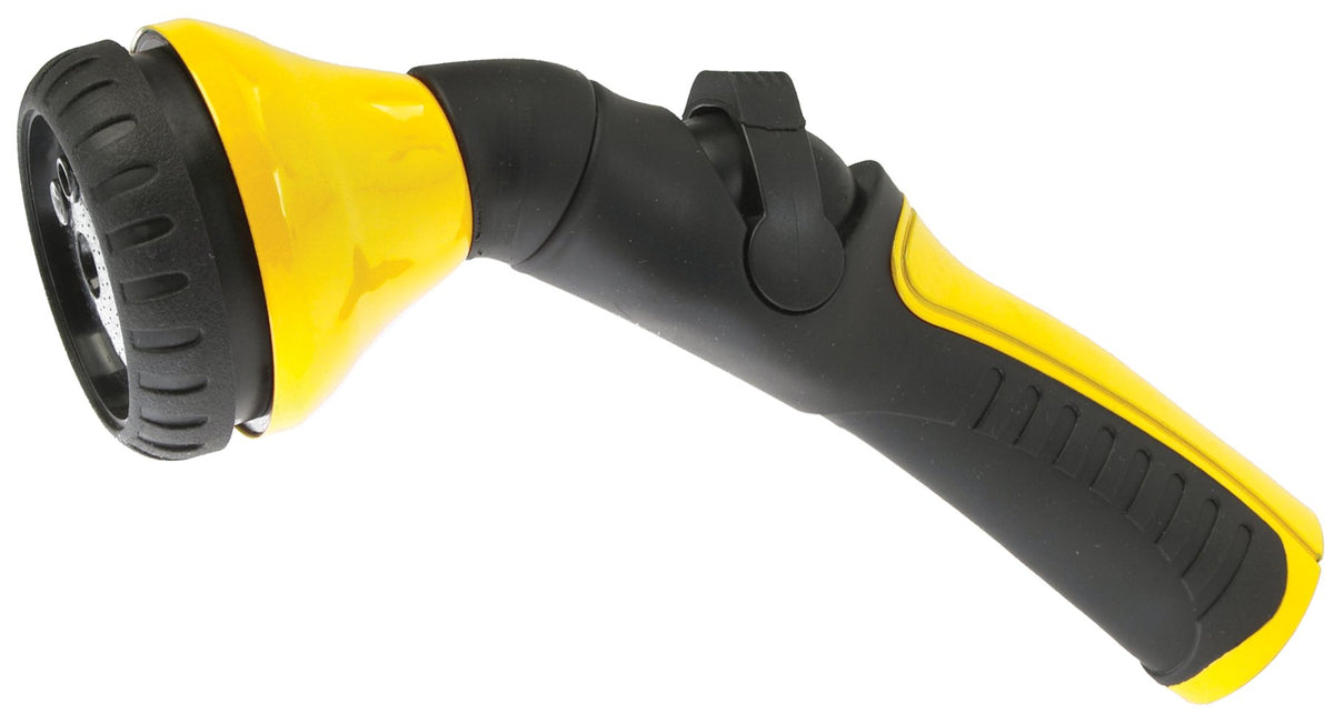 Dramm One Touch Shower & Stream Wand yellow front view