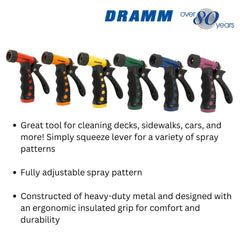 Dramm Pistol Spray Nozzle with adjustable spray pattern