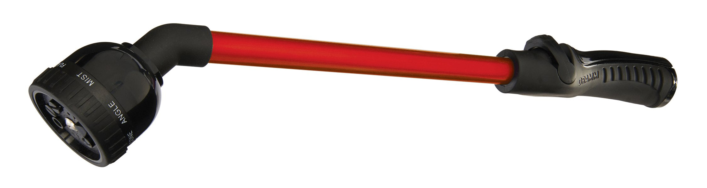 Dramm RainSelect Rain Wand front view with adjustable spray head