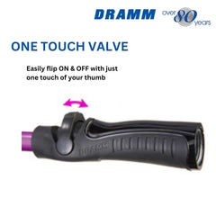 Dramm RainSelect Rain Wand in use watering garden plants