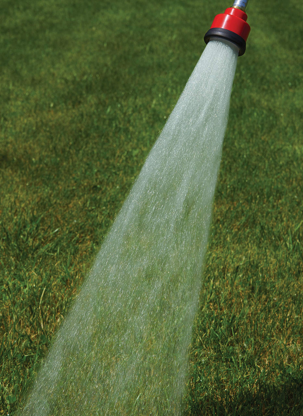 Dramm Water Breaker Nozzle side view showing attachment end