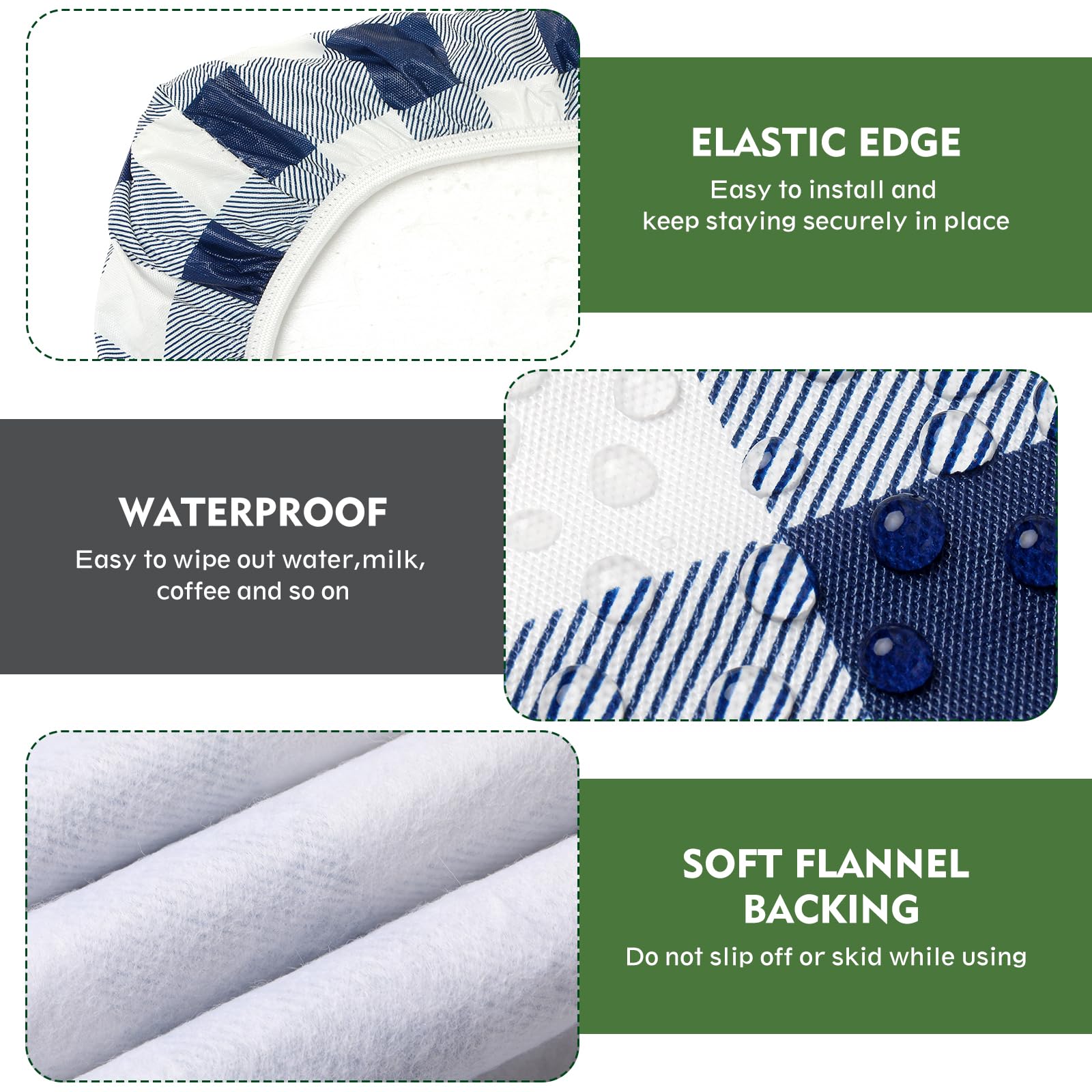 Drawstring bag for storage included with Ymomode Picnic Table Cover Set
