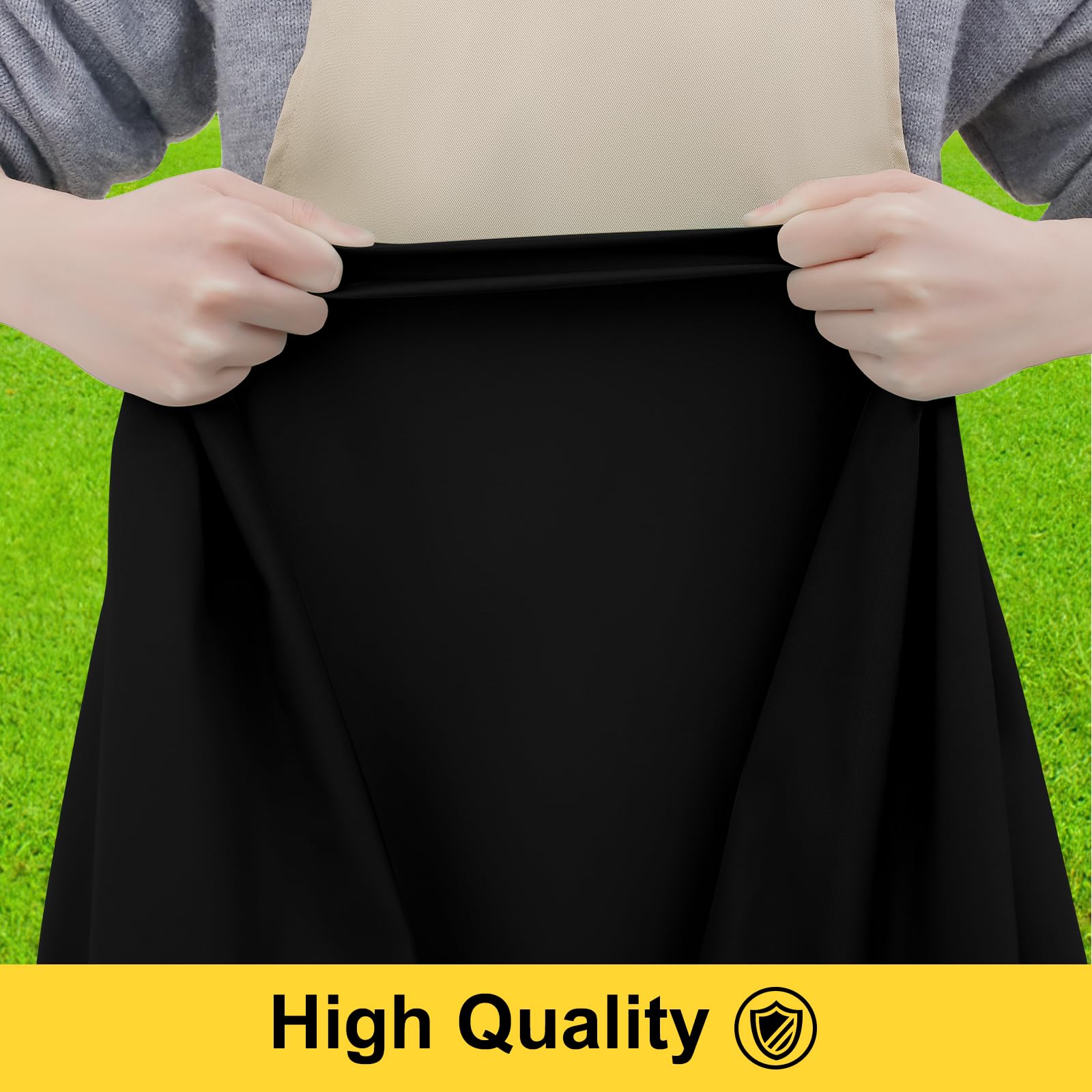 Drawstring bag included with Smiry picnic table cover set