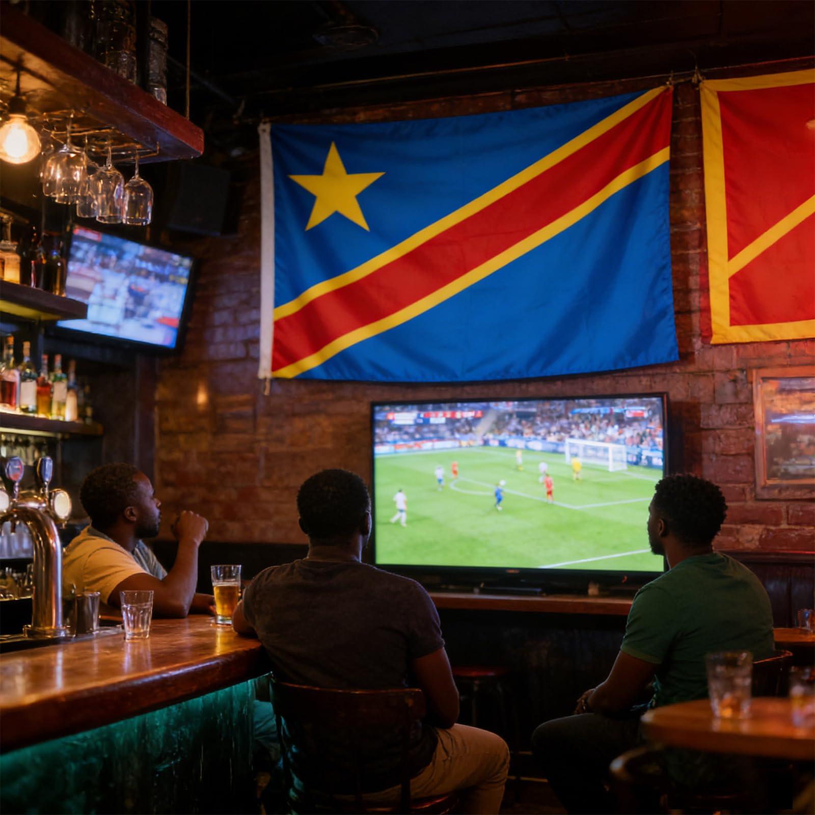 DRC flag used in a cultural festival setting
