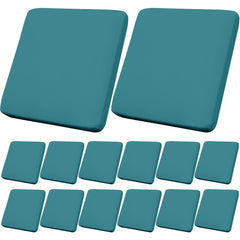 DREAHOTEXTIL 14Pcs outdoor cushion covers in peacock blue