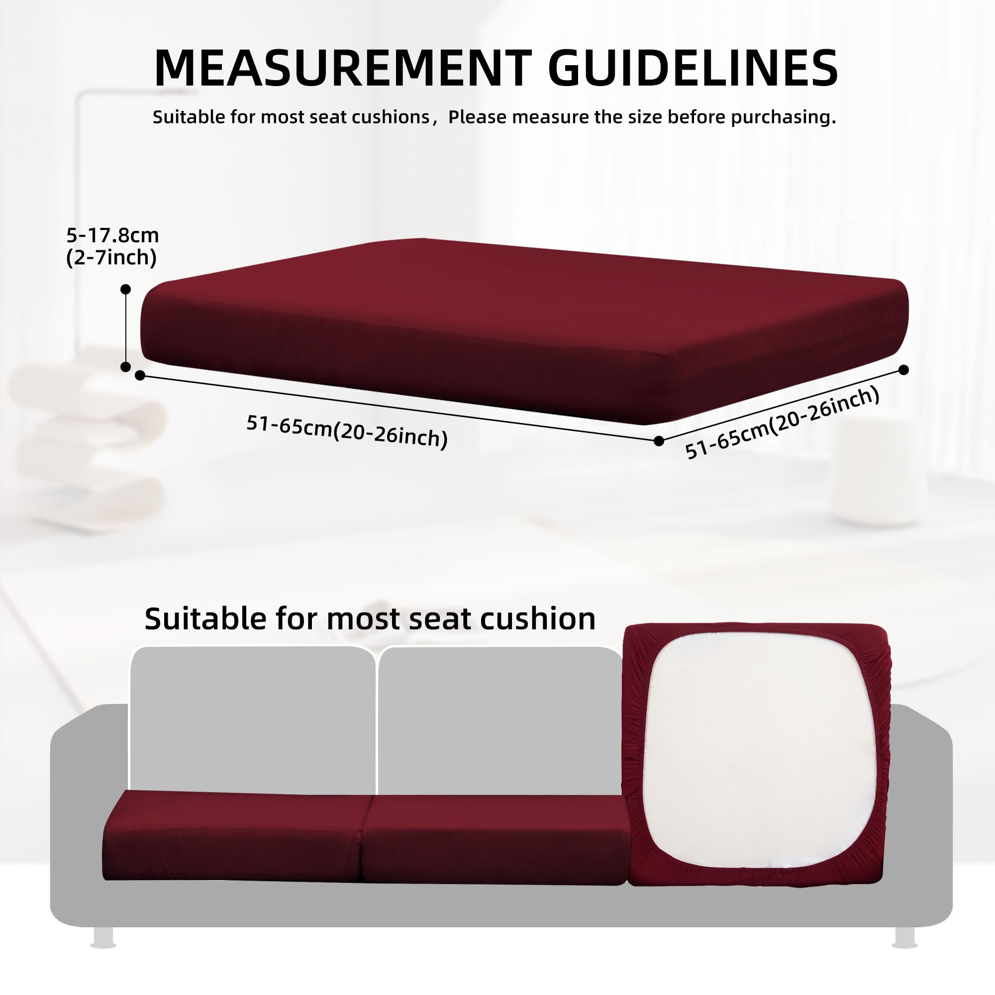 DREAHOTEXTIL cushion covers displayed on patio furniture