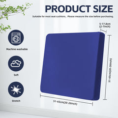 DREAHOTEXTIL cushion covers showing elastic fit feature