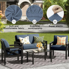 DREAHOTEXTIL cushion covers styled on lounge chairs