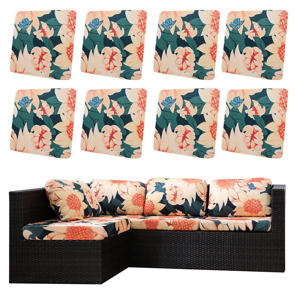 DREAHOTEXTIL Outdoor Cushion Covers Sunflower front view