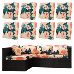 DREAHOTEXTIL Outdoor Cushion Covers Sunflower front view